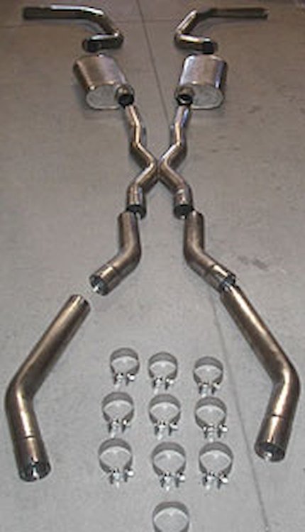 Header-Back Exhaust System 1967-69 SB/BB Camaro