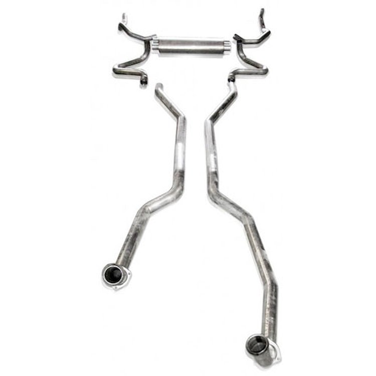 Manifold-Back Exhaust System 1969 BB Camaro