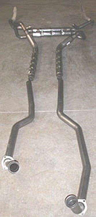 Manifold-Back Exhaust System 1969 Big Block Camaro