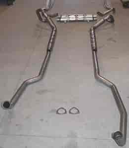 Manifold-Back Exhaust System 1969 Camaro