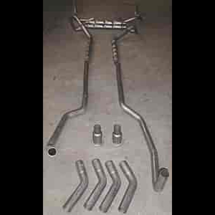 Header-Back Exhaust System 1969 Small Block Camaro