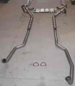 Manifold-Back Exhaust System 1969 Big Block Camaro