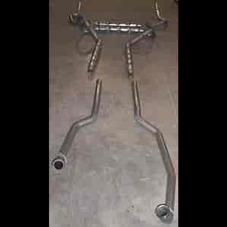 Manifold-Back Exhaust System 1969 Big Block Camaro