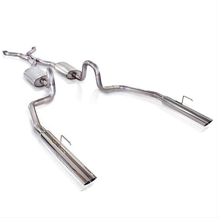 1998-02 Crown Victoria Grand Marquis 4.6L 2.5 Catback Exhaust with dual Chambered turbo mufflers dua