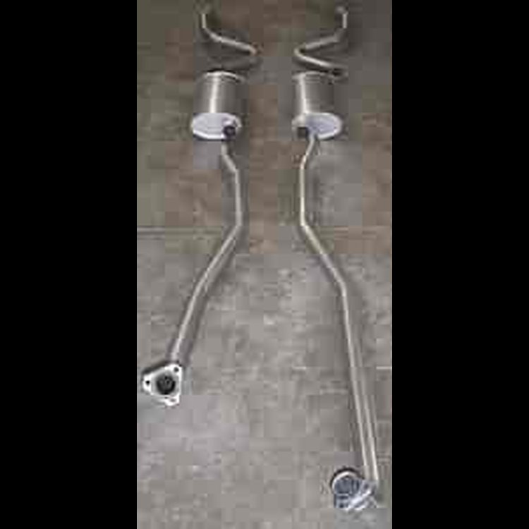Manifold-Back Exhaust System 1968-72 BB Chevelle
