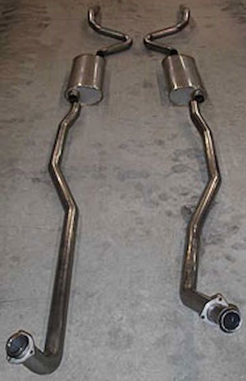 CV69BB0S Manifold-Back Exhaust System 1968-72 BB Chevelle