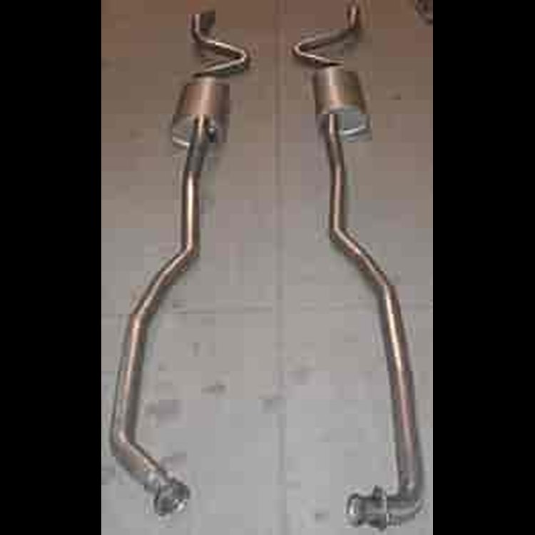 Manifold-Back Exhaust System 1968-72 SB Chevelle