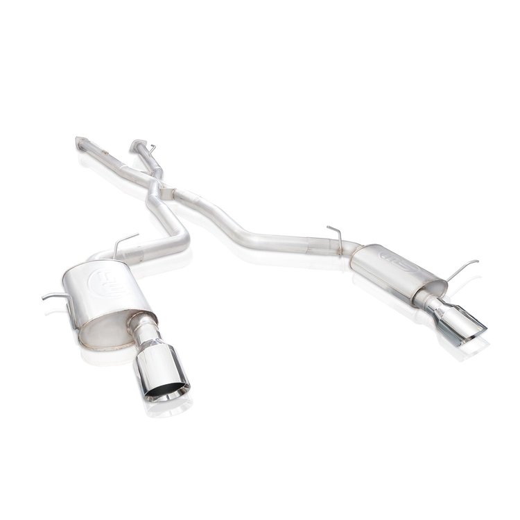 DUR18CBR Exhaust System Kit, 2018-2020 Dodge Durango SRT 6.4L, Redline Catback With Polished Tips