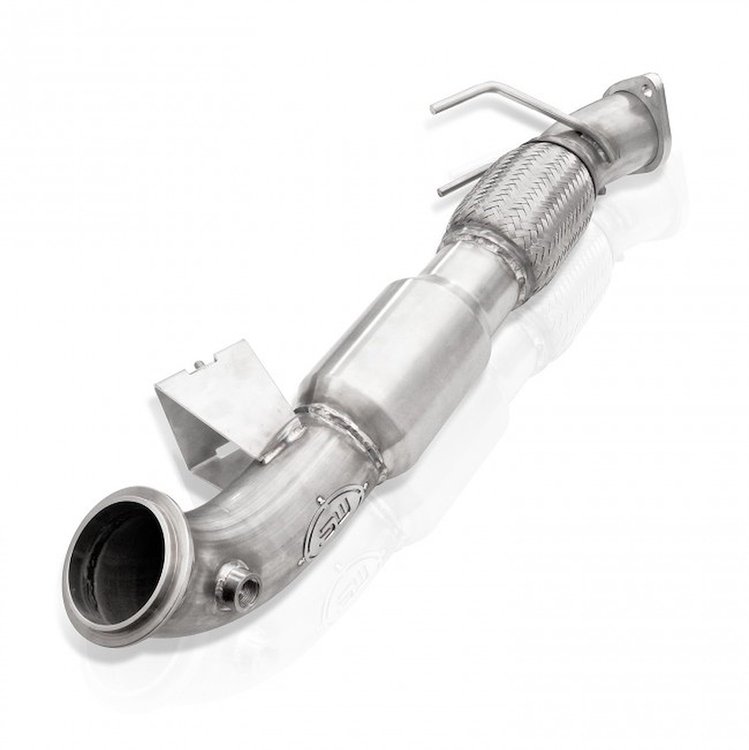 FC13DPCAT Exhaust System Kit, 2013-2018 Ford Focus ST 2.0L, Catted Downpipe Factory & Performance Connect