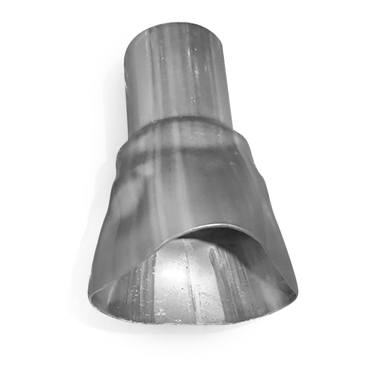 FC3175-250 Exhaust Header Collector, Universal, Three Way Weld-On Collector 1-3/4" x 2-1/2"