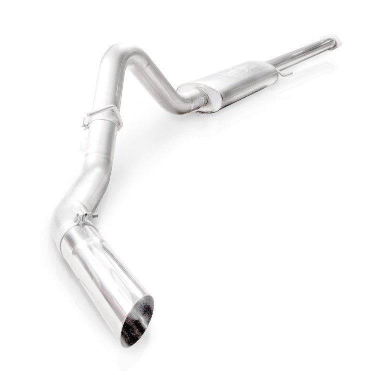 FT15ECOCB Exhaust System Kit, 2015-2020 Ford F150 1/2 Ton Ecoboost 2.7L & 3.5L, Ecoboost Catback Chambered Muffler