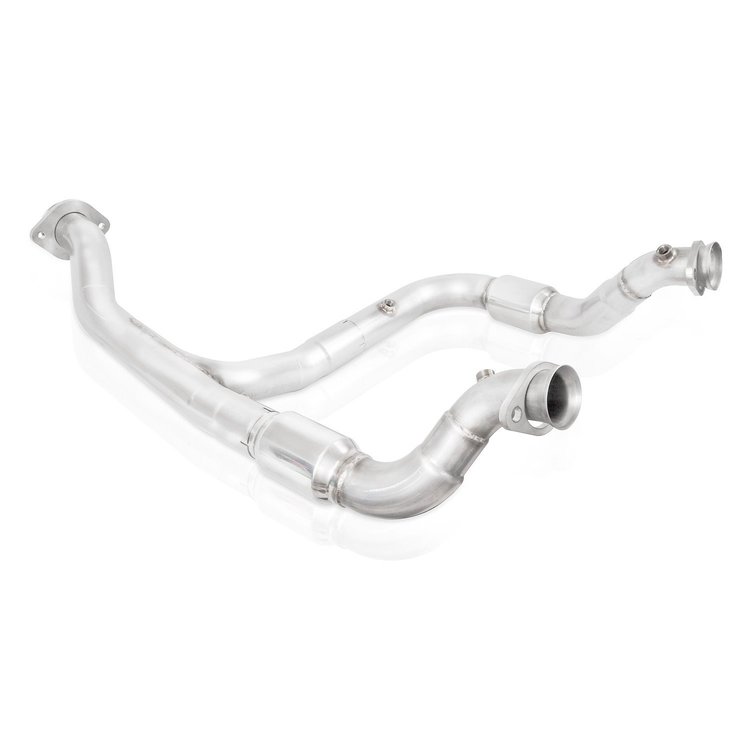 FT15ECODPCAT Exhaust System Kit, 2015-2020 Ford F150 1/2 Ton Ecoboost 2.7L, Catted Downpipe Factory Connect