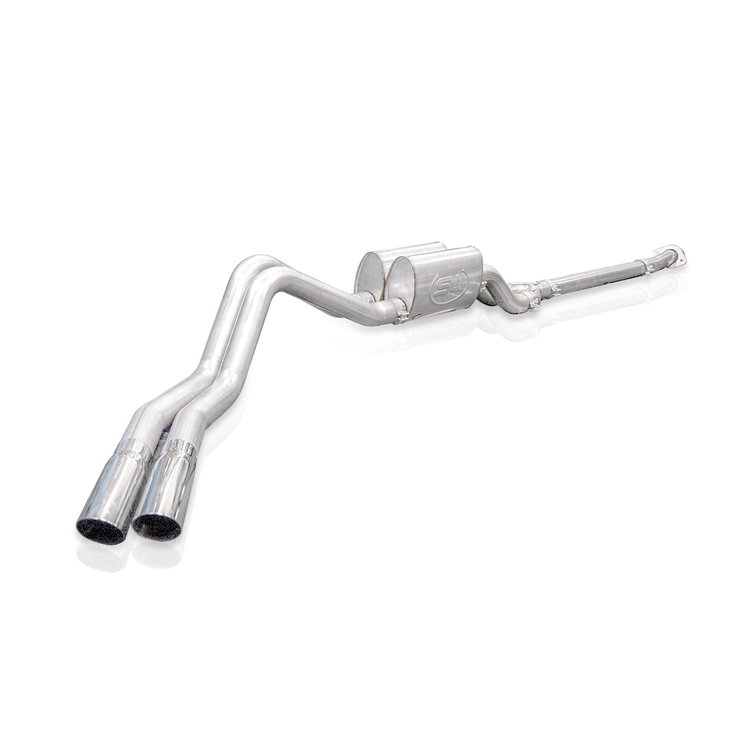 FT21CBYL Cat-Back Exhaust System for Late-Model Ford F-150 5L V8 - Legend Series - Factory Y-Pipe Connect
