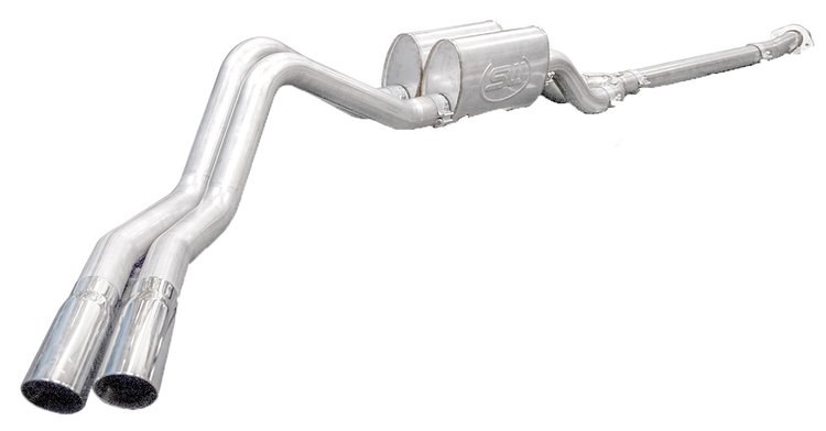 FT21CBYR Cat-Back Exhaust System for Late-Model Ford F-150 5L V8 - Redline Series - Factory Y-Pipe Connect