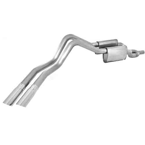 Ford Raptor 2010+ Exhaust with true-dual performance connection fits to SW headers . 3 system featur