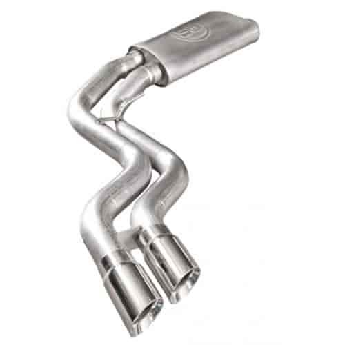 Ford Raptor 2011+ Lightning Mid-Side Exhaust with X-pipe resonator to fit SW headers. 3 system featu