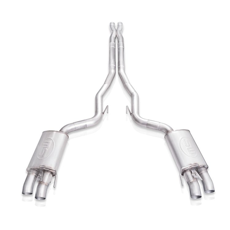 GT350CBXPCL Exhaust System Kit, 2019-2020 Ford Mustang Shelby GT350 5.2L & 2015-2020 Ford Mustang GT350R 5.2L