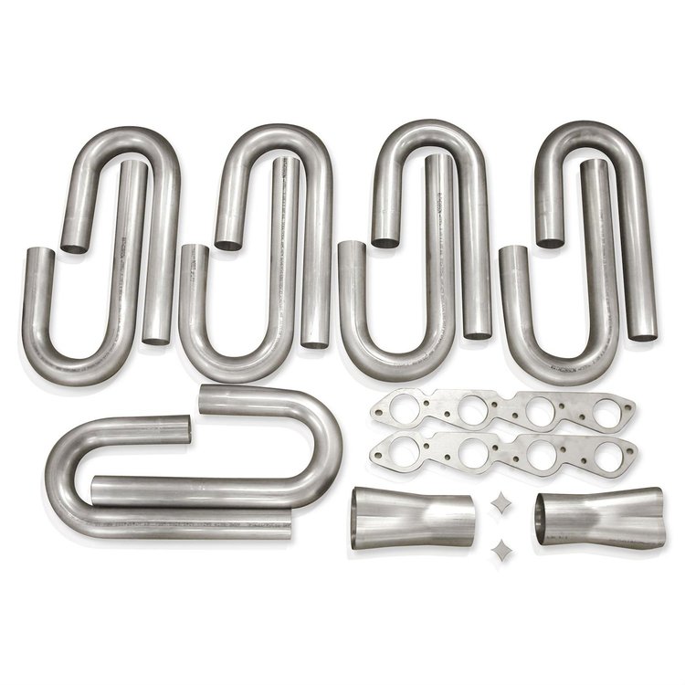 HBK250 Exhaust Header Pipe Kit, Universal, 2-1/2" Header Build Kit