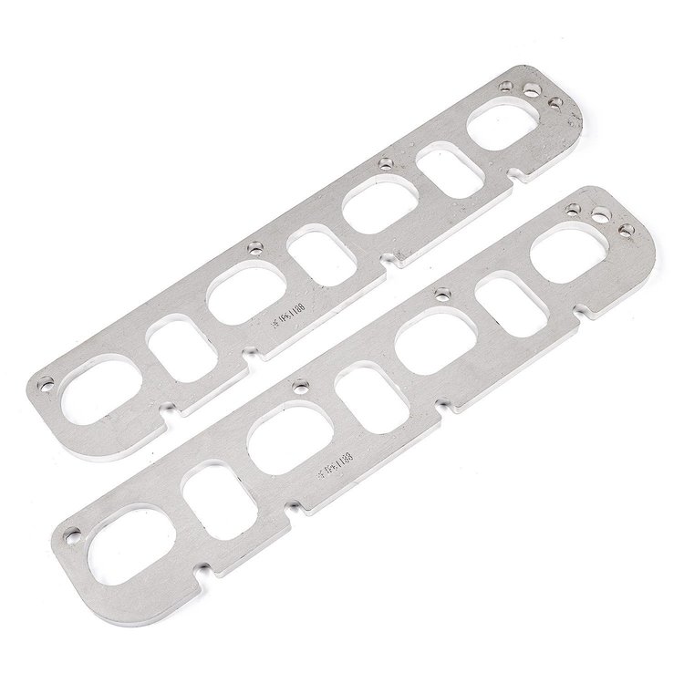 HFJP61200 Exhaust Flange, 6.1L/6.4L/5.7L D Shaped Port SRT8 / RT Engines, Header Flange Hemi 2" D Port