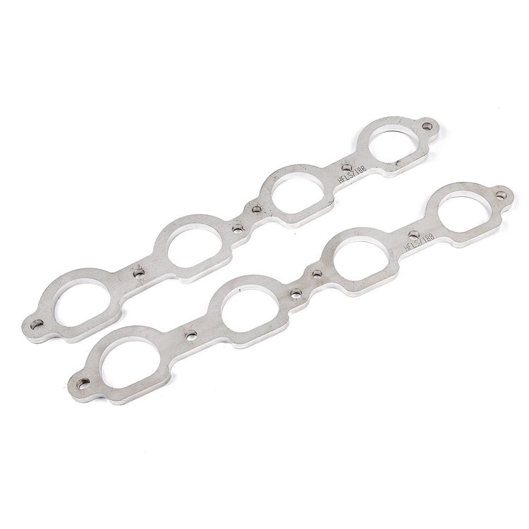 HFLS7200 Exhaust Flange, LS7 Chevy Engine, Header Flange LS 2" D Port