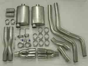 Cat-Back Exhaust System 2008-2009 Challenger SRT-8 6.1L HEMI