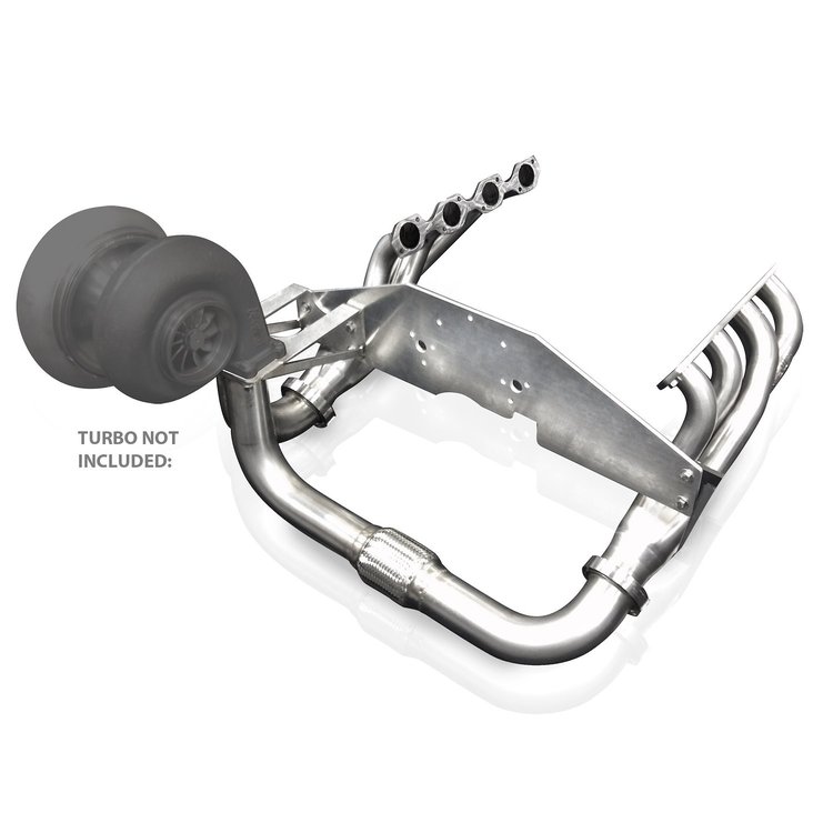 SBFDFTKIT-AFR Exhaust Header Pipe Kit, Down & Forward Turbo Kit Small Block Ford w/ AFR Heads