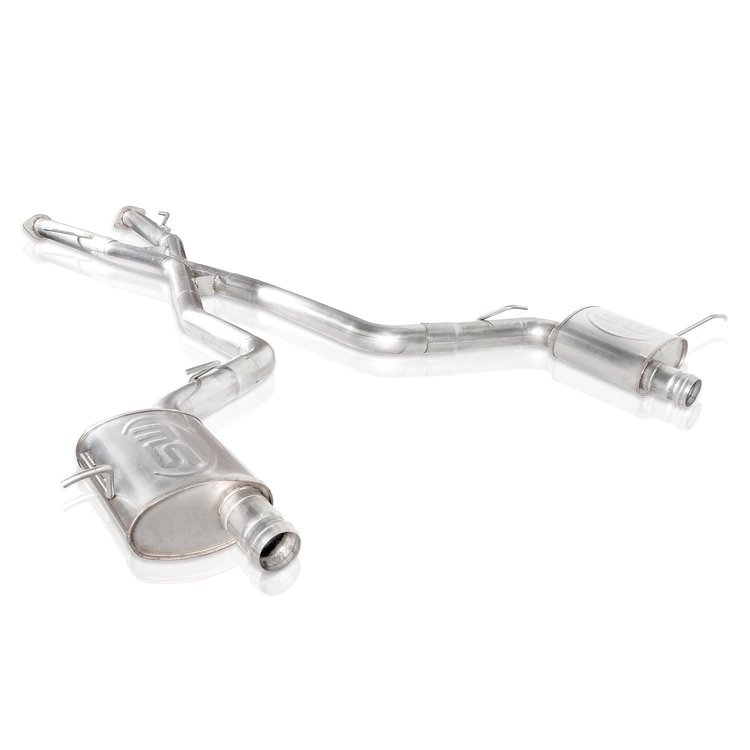 JEEP1862CB-S Exhaust System Kit, 2018-2020 Jeep Grand Cherokee Trackhawk 6.2L, Catback Dual Turbo S-Tube Mufflers