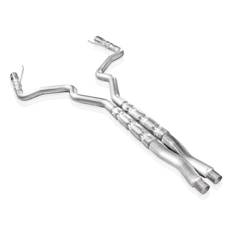 M15CBX Exhaust System Kit, 2015-2017 Ford Mustang GT 5.0L, Catback Dual Retro 2-1/2" Core Rounds X-Pipe Factory Connect