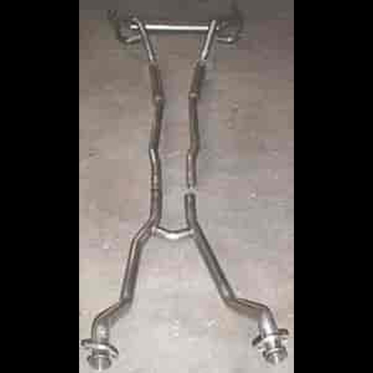 Manifold-Back Exhaust System 1967-69 Mustang 289/302