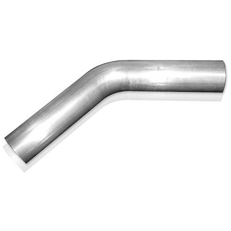 MB45300 Exhaust Pipe, Universal, 3" 45 Degree Mandrel Bend .049 Wall