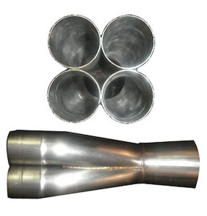 4-Way Merge Collector 1-7/8" Primary
