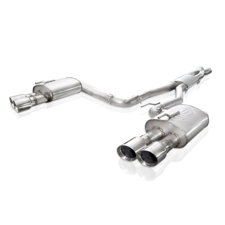 PG8CB Exhaust System Kit, 2008-2009 Pontiac G8 GT 6.0L, Catback Dual Turbo Chambered Mufflers Performance Connect