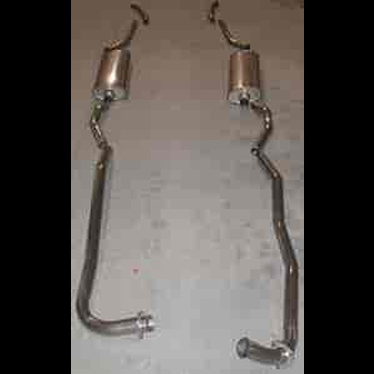 Manifold-Back Exhaust System 1957-60 Corvette