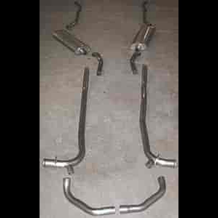 Manifold-Back Exhaust System 1957-60 Corvette