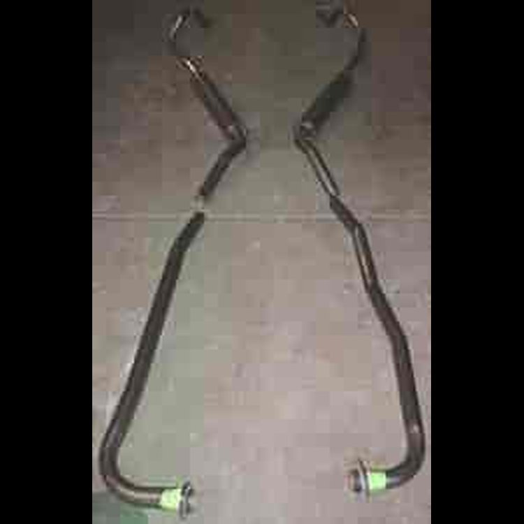 Manifold-Back Exhaust System 1961 Corvette
