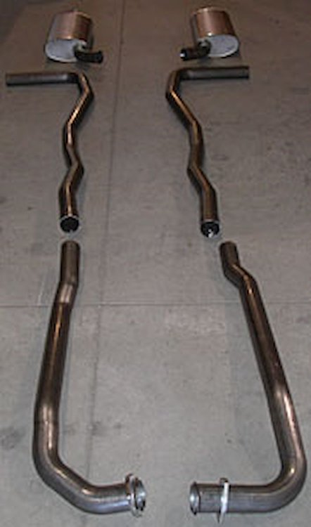 V6313100S Manifold-Back Exhaust System 1963 Corvette