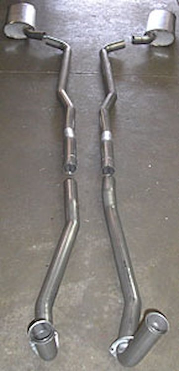 V6413100S Manifold-Back Exhaust System 1964-67 SB Corvette