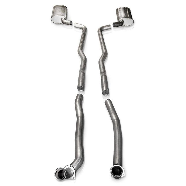 64-67 Corvette Exhaust system - big block - automatic trans. CNC Mandrel Bent 2 1/2 18 gauge 304 Sta