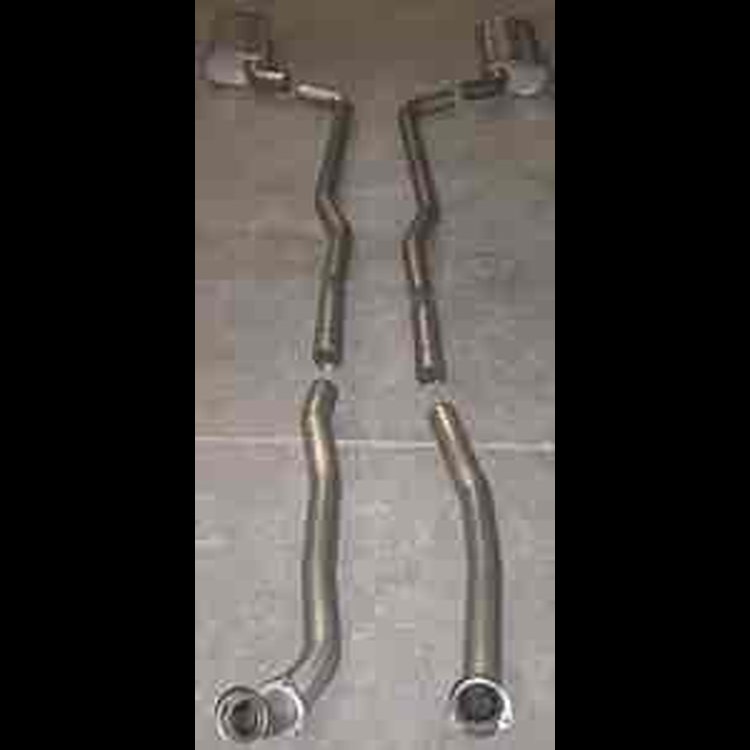 Manifold-Back Exhaust System 1965-67 BB Corvette