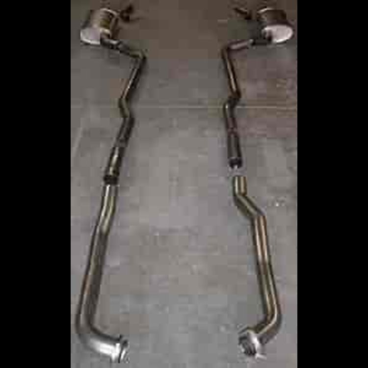 Manifold-Back Exhaust System 1970-74 BB Corvette
