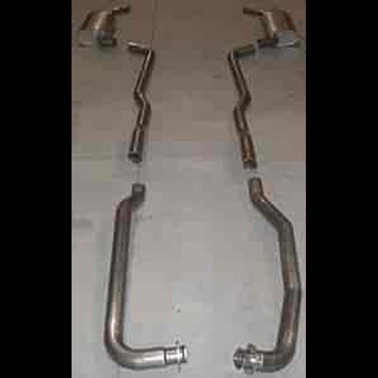 Manifold-Back Exhaust System 1968-81 Corvette