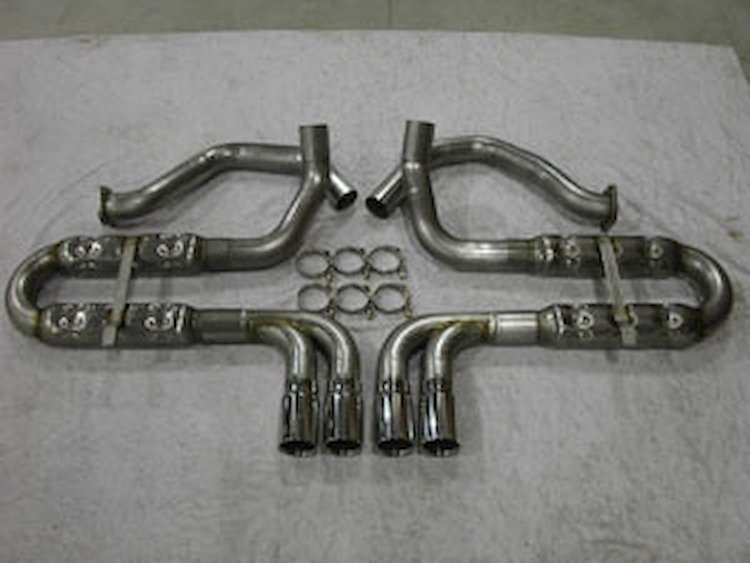 Axle-Back Exhaust System 1997-04 Corvette