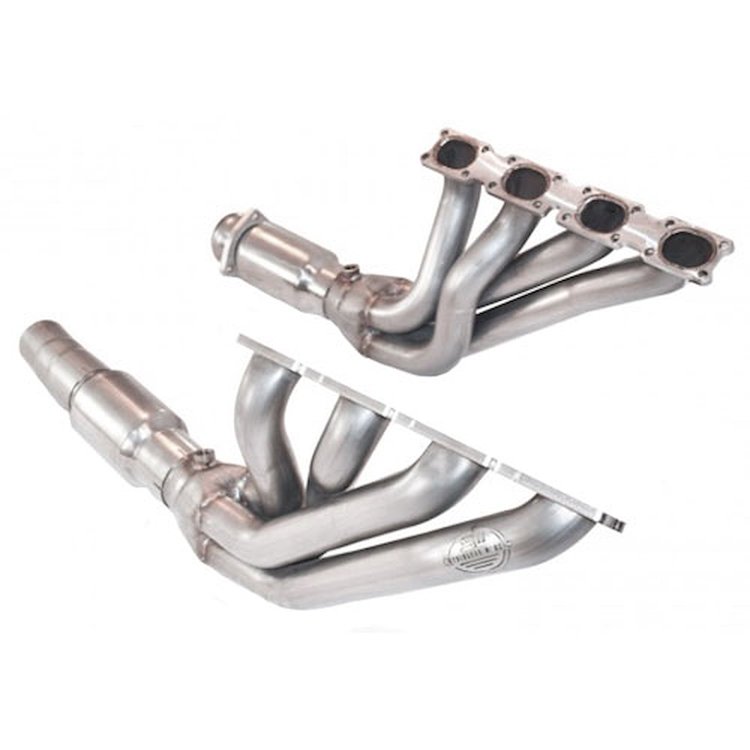 ZR1FACTCAT Exhaust Header Pipe Kit, 1993-1995 Chevy Corvette ZR1 5.7L, Headers 2" With Catted Leads Factory Connect