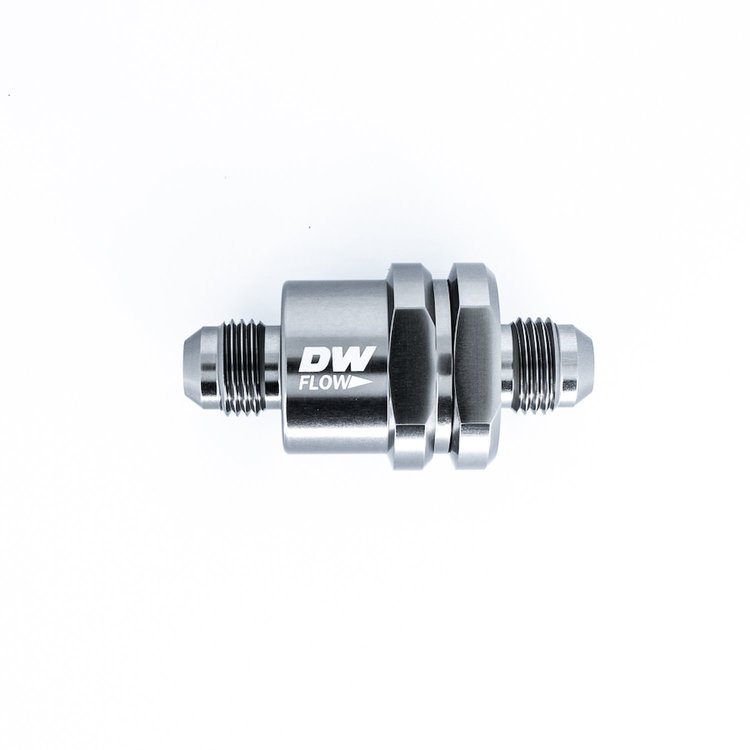 6020723 6AN Male Flare to 6AN Male Flare One Way Check ValveT6061 Aluminum