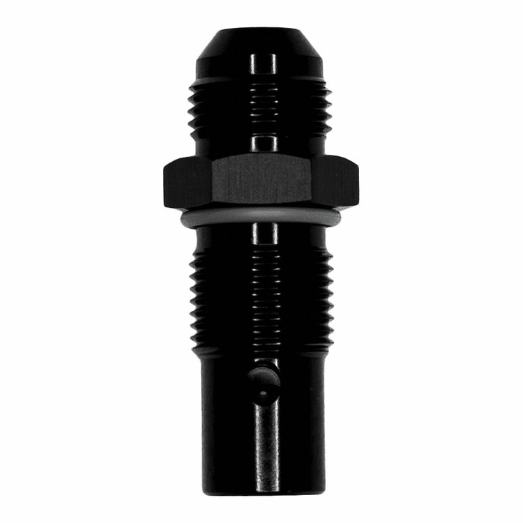 6020741B 8AN Roll Over Vent Valve Anodized Matte Black