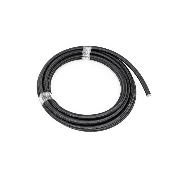 602086420 6AN Black Nylon Braided PTFE Hose 20 Feet