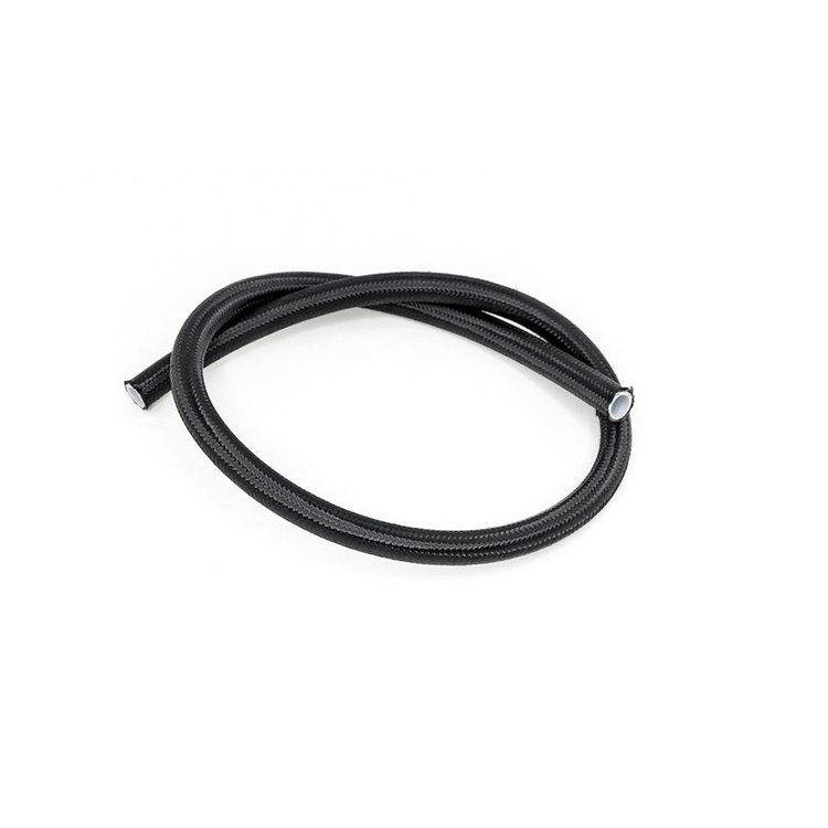 60208653 8AN Black Nylon Braided PTFE Hose 3 Feet