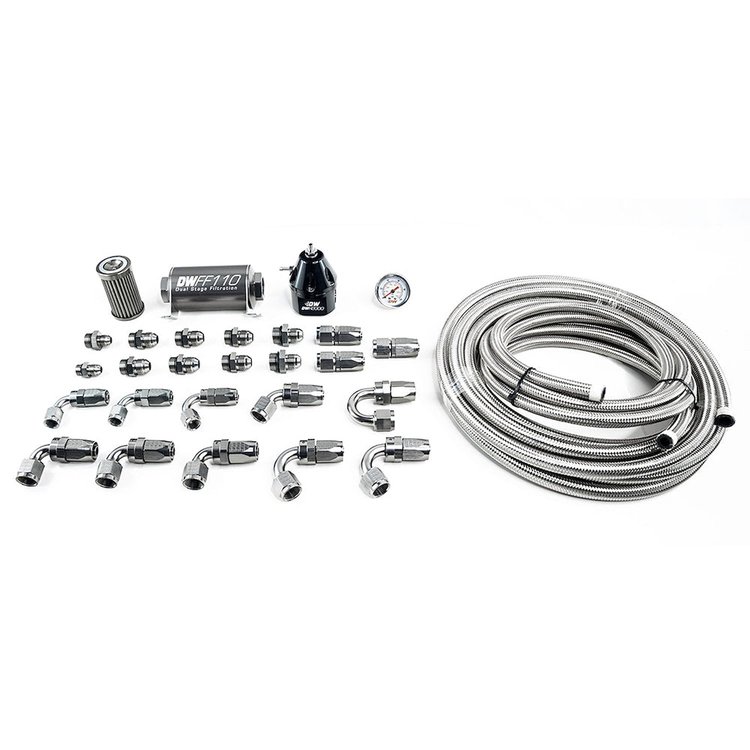 6603 X2 Series Pump Module -8AN CPE Plumbing Kit for 2011-19 Ford Mustang