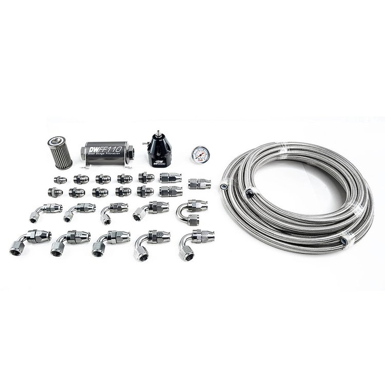 6606 X2 Series Pump Module -10AN PTFE Plumbing Kit for 2011-19 Ford Mustang