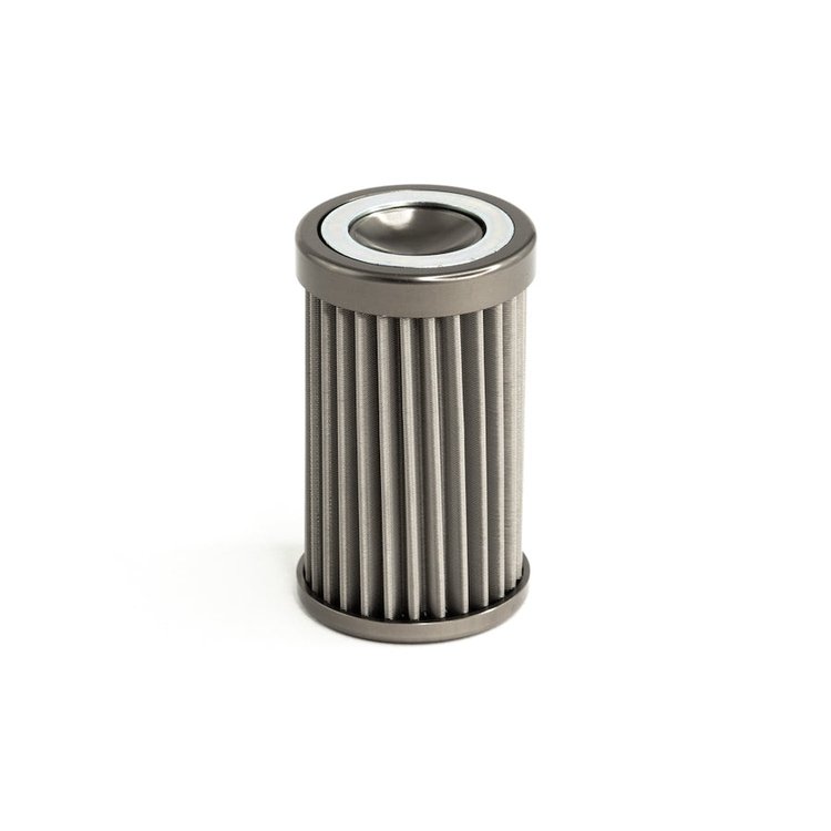 802110040 In-line fuel filter element stainless steel 40 micron. Fits DW 110mm housing Universal